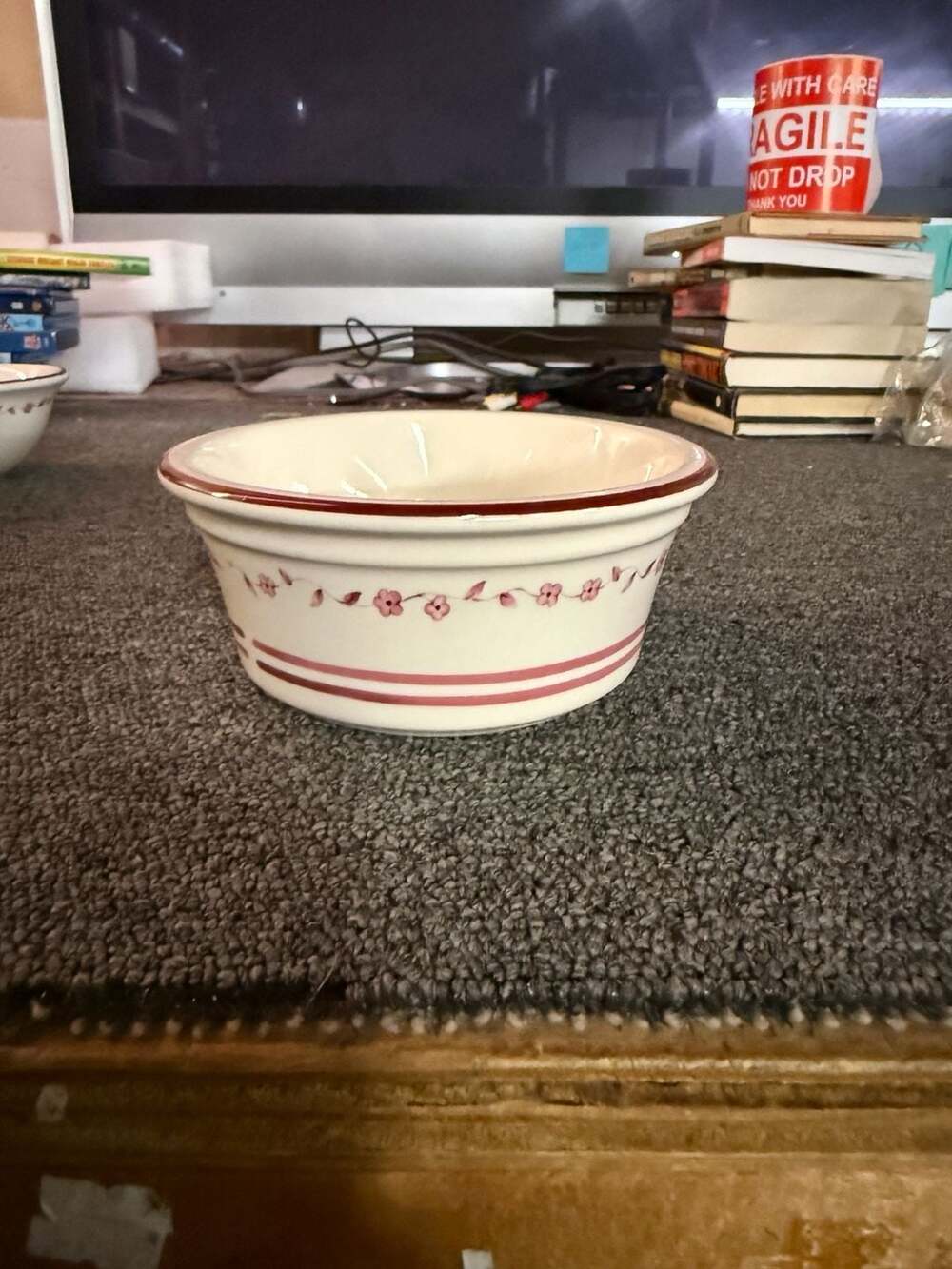 Pfaltzgraff Delicious Pattern Small Bowl with Apple Design